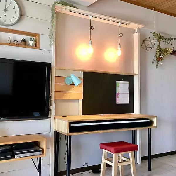 「こんなの欲しかった！ダイニングとリビングで使えるDIYアイデア」の画像