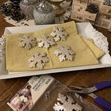 「おうちのツリー＆リースを自分で作ってみませんか♪ダイソーのナチュラルパーツでハンドメイド」の画像1