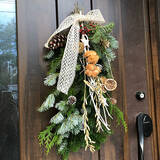 「おうちのツリー＆リースを自分で作ってみませんか♪ダイソーのナチュラルパーツでハンドメイド」の画像6