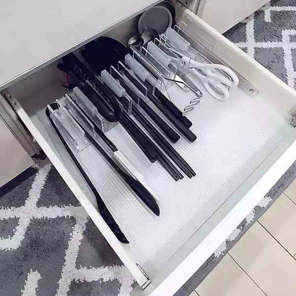 「収納をより快適に見栄えよく仕上げる。無印良品の仕切りスタンド」の画像