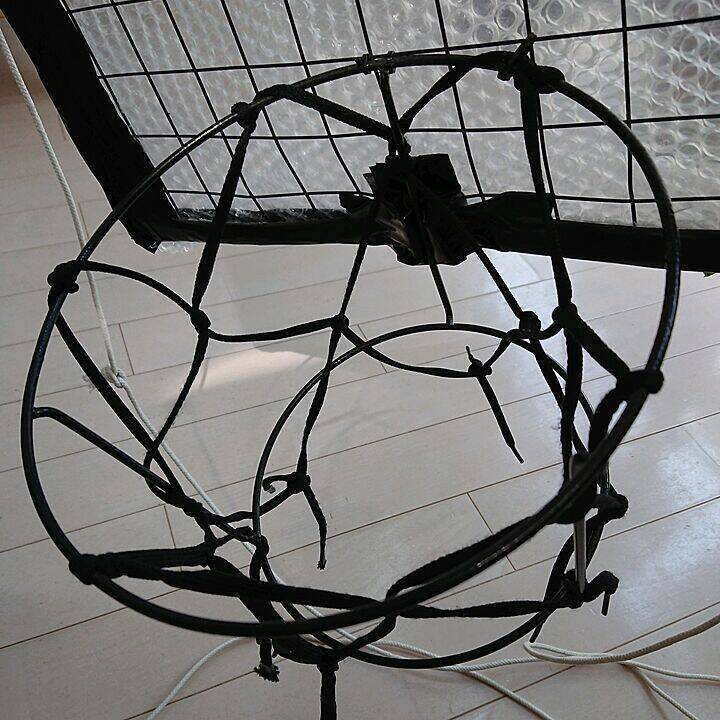 「プランタースタンドがいい仕事をする、簡単バスケットゴールつくり」 by urchinさん