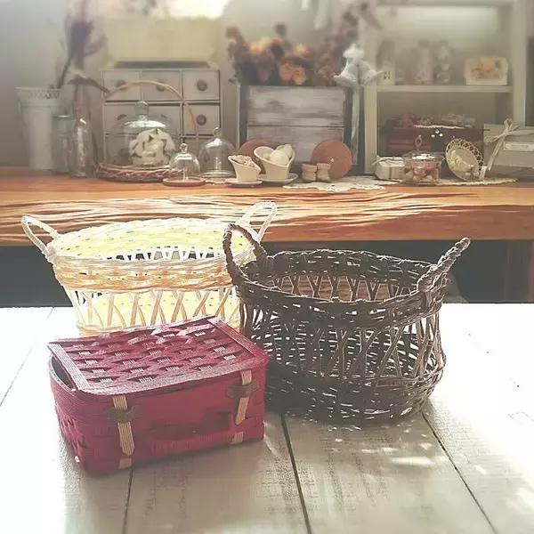 「容器からディスプレイアイテムまで☆ペーパークラフトで作るインテリア」の画像