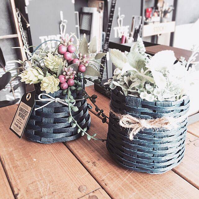 容器からディスプレイアイテムまで☆ペーパークラフトで作るインテリア