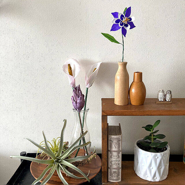 容器からディスプレイアイテムまで☆ペーパークラフトで作るインテリア