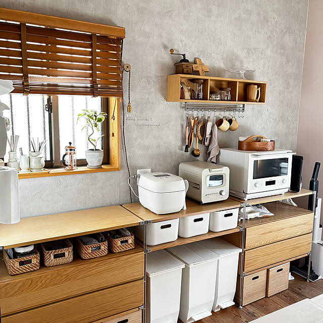使いやすくて美しいキッチンに！収納ケースから背面収納まで、無印良品のキッチン収納10選