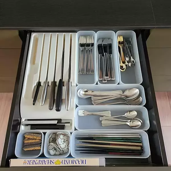 「使いやすくて美しいキッチンに！収納ケースから背面収納まで、無印良品のキッチン収納10選」の画像