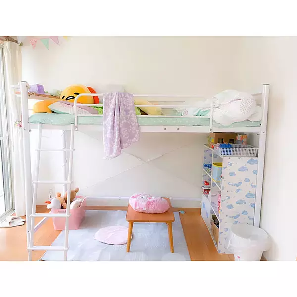 空間を広く活用できて便利♪子ども部屋にも◎のニトリの「ロフトベッド」