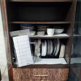 「色や柄も選べる♡便利すぎるセリアの食器棚シート活用実例」の画像2