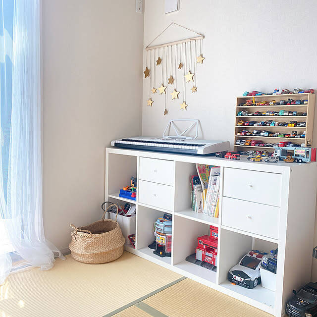 使いやすくカスタマイズしてお片付け上手に♪キッズ収納スペースで活躍するIKEAのアイテム特集