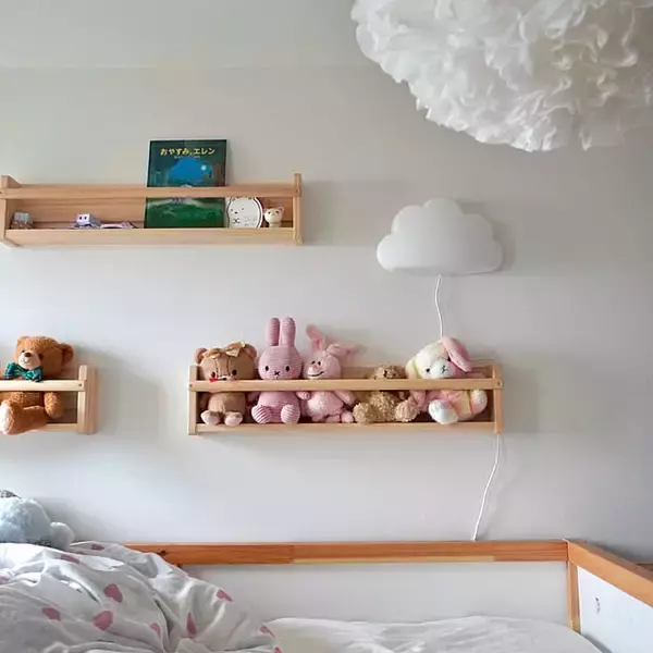 「使いやすくカスタマイズしてお片付け上手に♪キッズ収納スペースで活躍するIKEAのアイテム特集」の画像