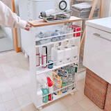 「デッドスペースが大容量の収納スペースに変身♪お悩みに合わせて選べるスリムワゴン特集」の画像6