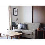 「ふっくらとしたボリュームと弾力が心地いい♪無印良品の羽根クッション」の画像2