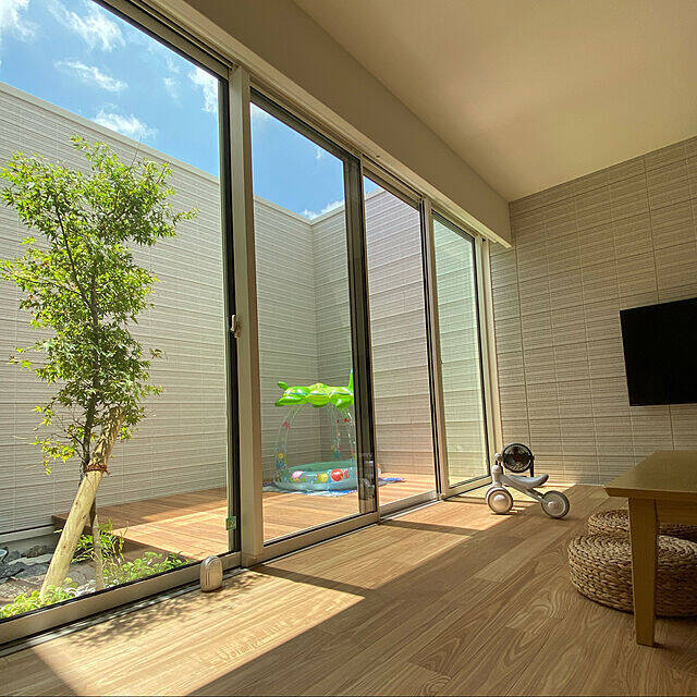 ゆったりとしたひとときを過ごせる。憧れの「中庭のあるおうち」