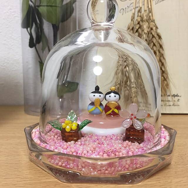 インテリアに世界観をプラスする☆セリアのガラスドームを活用したディスプレイ実例6選