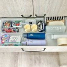 乾燥しながらしまえる方法も！参考にしたい水筒収納のアイデア集