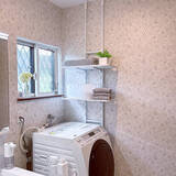 「洗濯機まわりをすっきり整える♪お気に入りのランドリーラックで収納も家事も快適に」の画像5