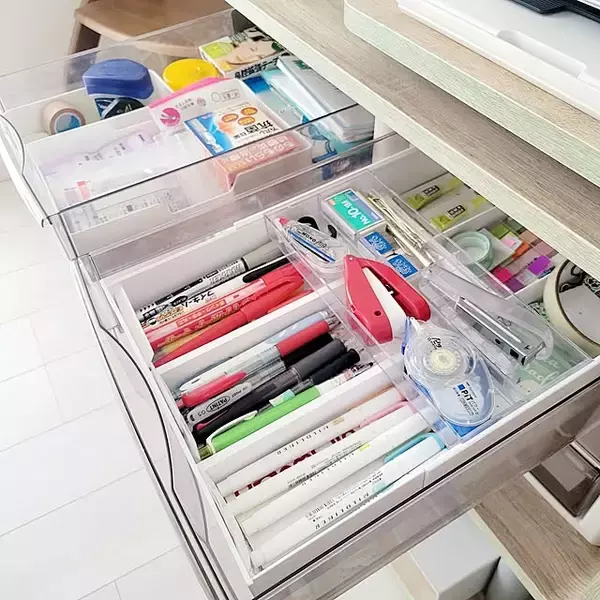 「見直してスッキリ！引き出し収納を使いやすく整えるアイデア集」の画像