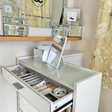 「置き方ひとつでお部屋の印象もアップ♪使い心地がいい化粧品収納アイデア」の画像6