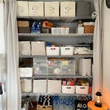 「家中で大活躍！おうちが整うスチールラックの便利な活用法6選」の画像6