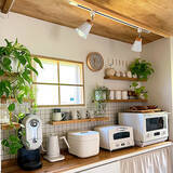 「「DIY×グリーンで自分らしく♪作ることを楽しむ、ボタニカルなキッチン」 by yumimaruさん」の画像1