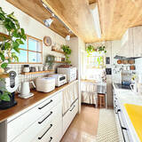 「「DIY×グリーンで自分らしく♪作ることを楽しむ、ボタニカルなキッチン」 by yumimaruさん」の画像2