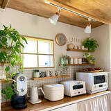 「「DIY×グリーンで自分らしく♪作ることを楽しむ、ボタニカルなキッチン」 by yumimaruさん」の画像5