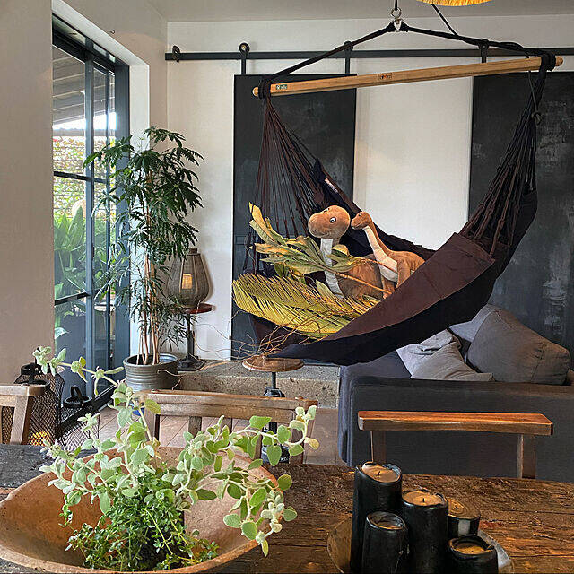 お家でゆらゆらリラックスできる♪LA SIESTAのハンモックチェア