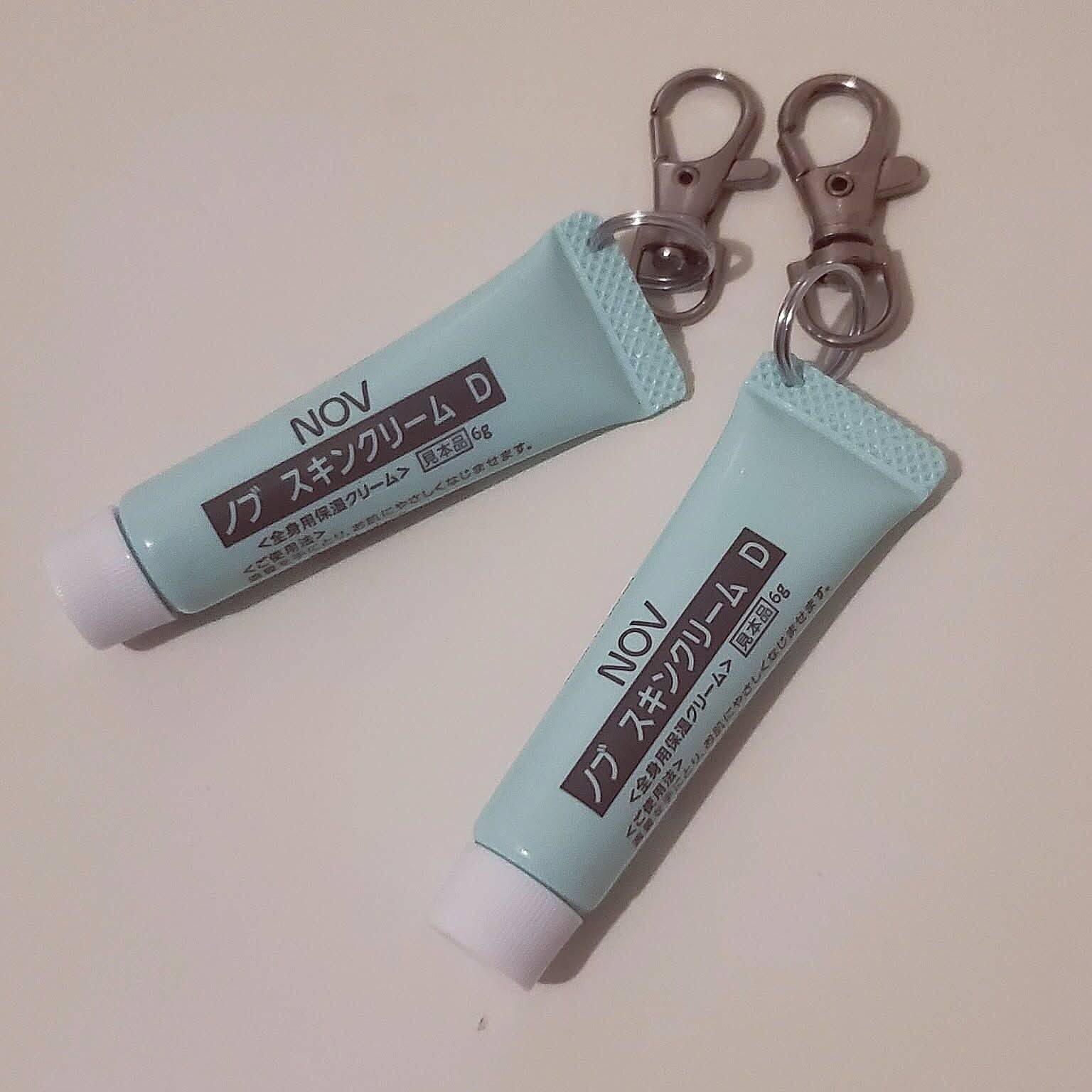 「ガチャ風が楽しい♪ハンドクリームキーホルダー」 by rikalynさん