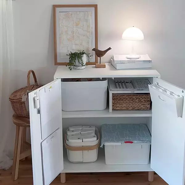 「スペースをむだなく生かしてお片付け♪アイデアが光る収納が少ない場所の整理収納法6選」の画像