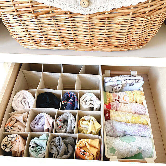 ごちゃつき防いで収納力もアップ！引き出しやボックスの仕切り収納に役立つ100均のアイテム