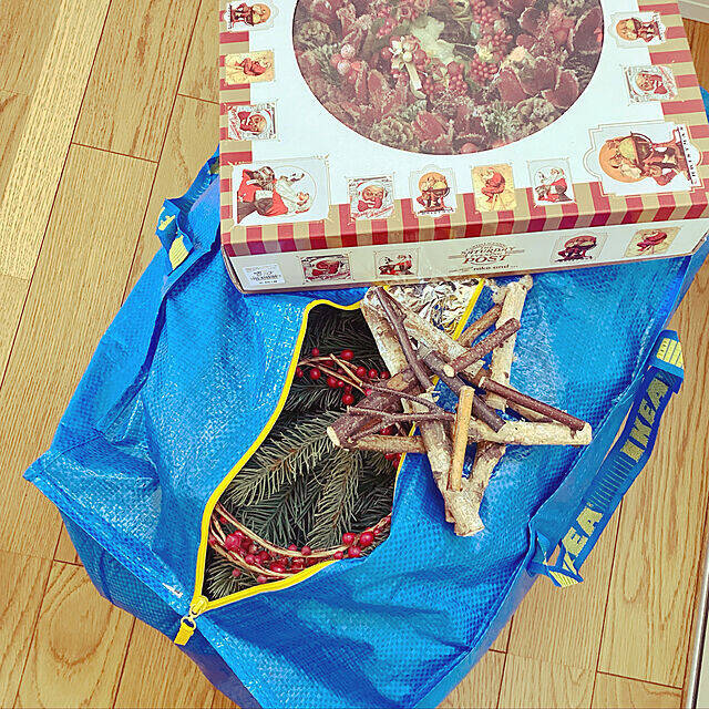 入れるだけで片付けやすさアップ♪あれこれしまえるIKEAの収納袋