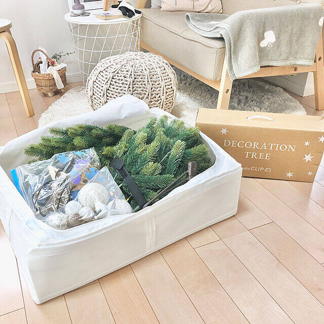 入れるだけで片付けやすさアップ♪あれこれしまえるIKEAの収納袋