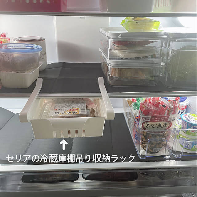 庫内を無駄なくフル活用できる♪セリアの冷蔵庫収納6選
