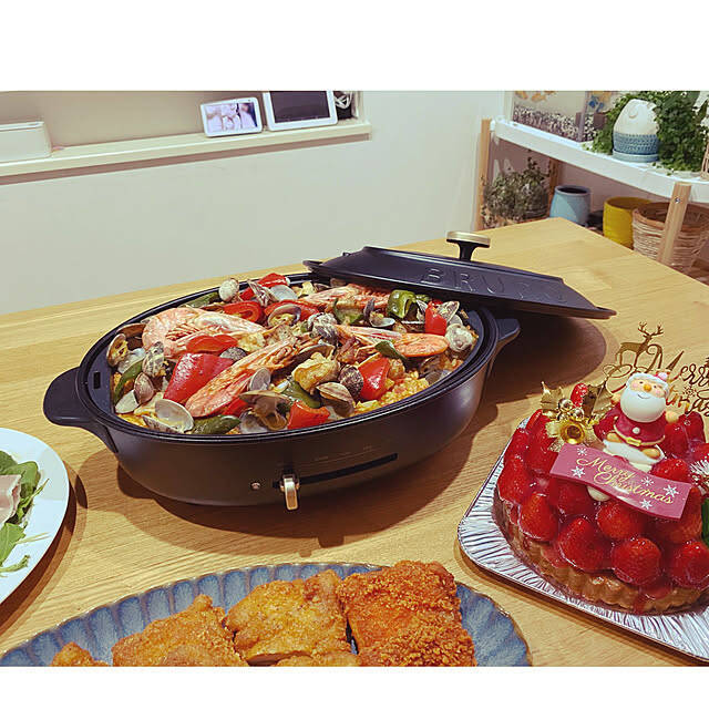 幅広い料理が作れて食卓も盛り上がる♪BRUNOホットプレート