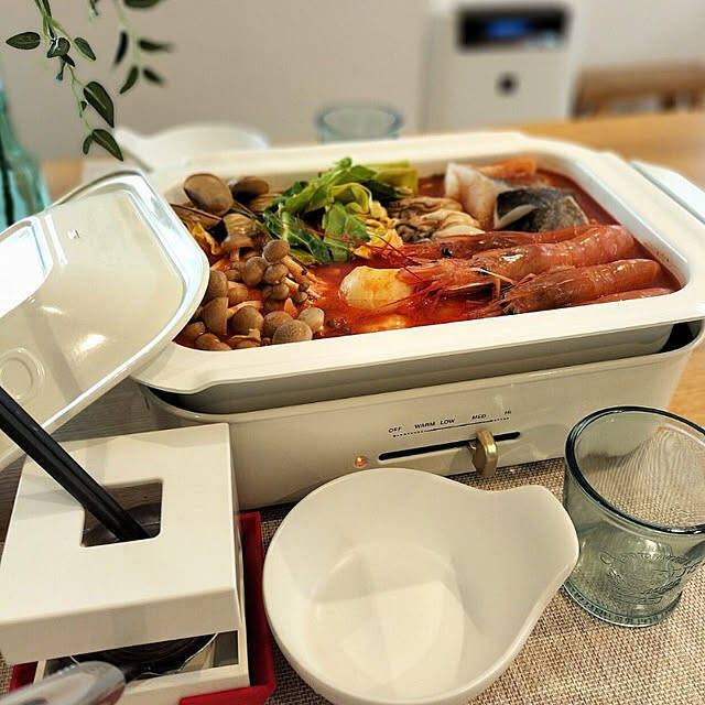 幅広い料理が作れて食卓も盛り上がる♪BRUNOホットプレート
