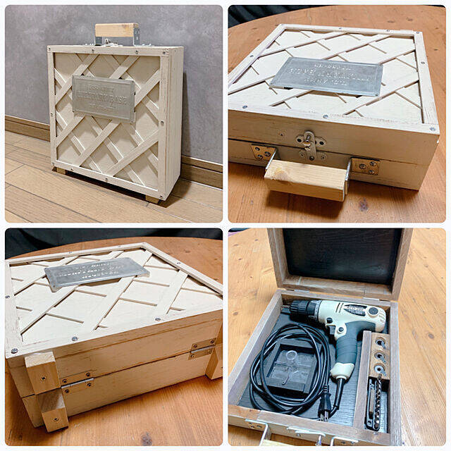 蝶番・取っ手・留め金などを活用したDIYに挑戦！実用的なDIY作品集