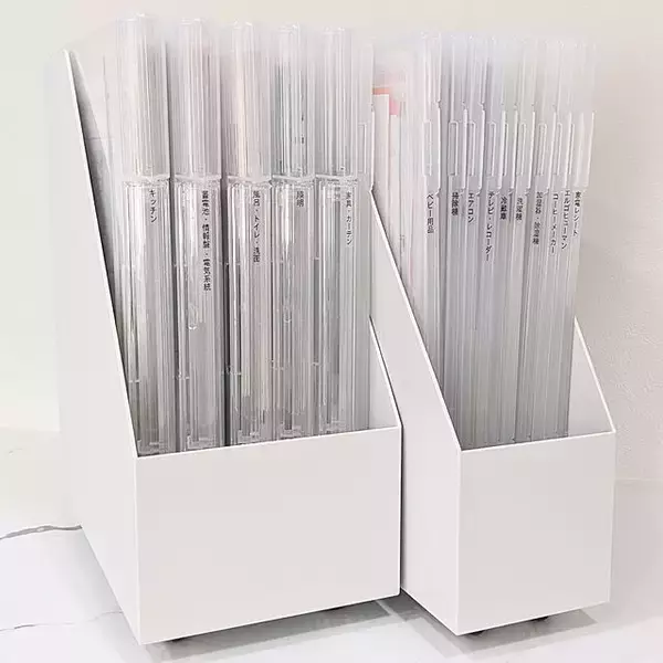 「すぐに探せて片付けもラクラク☆書類の収納アイデア10選」の画像