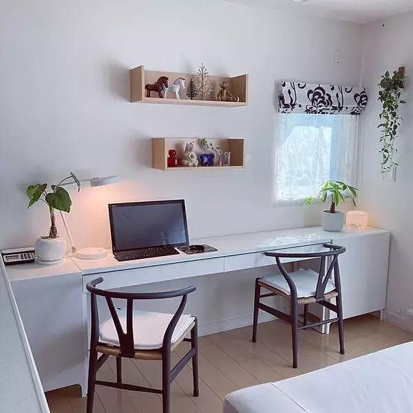 「使いやすくて快適に☆IKEAのアイテムでデスク周りをアップデート」の画像