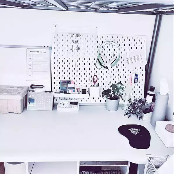 「使いやすくて快適に☆IKEAのアイテムでデスク周りをアップデート」の画像