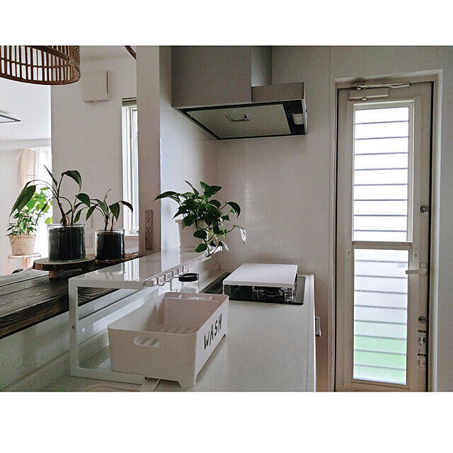 キッチンスペースを賢く使える！山崎実業のタワー折り畳みガスコンロカバー