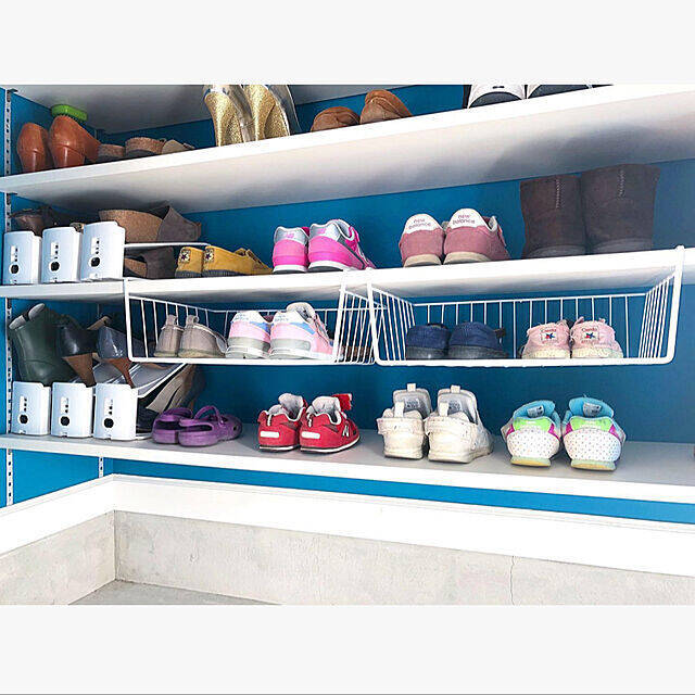 脱ぎっぱなしを解消！スッキリ片付くシューズラック＆スリッパラック