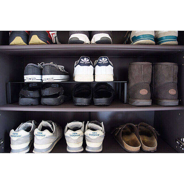 脱ぎっぱなしを解消！スッキリ片付くシューズラック＆スリッパラック