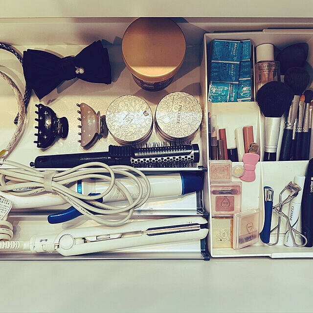 スペースを整える☆洗面台のヘアケア用品収納実例10選