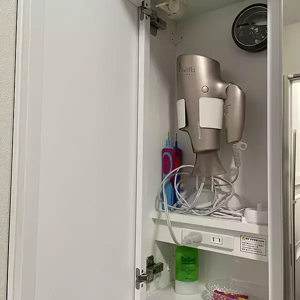 「スペースを整える☆洗面台のヘアケア用品収納実例10選」の画像