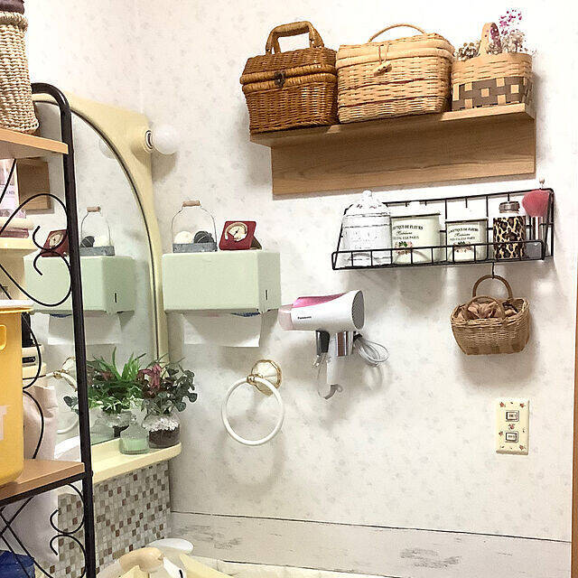 スペースを整える☆洗面台のヘアケア用品収納実例10選