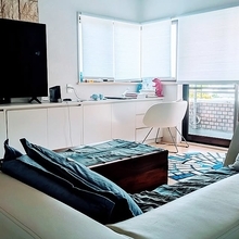 「白×青を存分に楽しむ、地中海や西海岸リゾート風の住まい」 by sazaesanさん