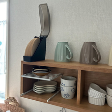 【高コスパアイテム】すっきり見せてホコリも防ぐ！seriaのコーヒーフィルターケース by chunpinaさん