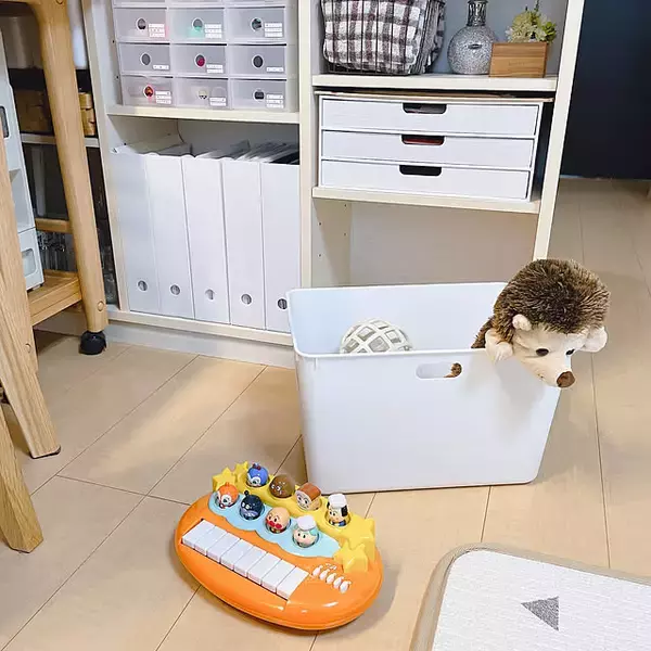 「自分も家族も簡単に片づけができる！家事の時短にもなる、ポイポイ入れるだけの収納アイデア6選」の画像