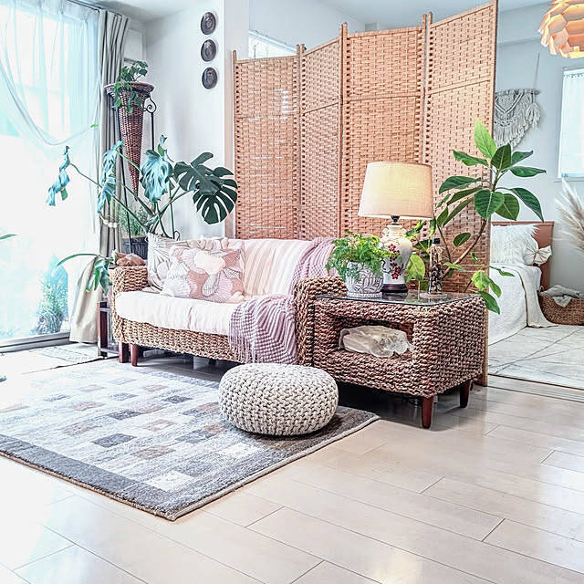 生活ゾーンが混ざる問題を解消！暮らしに合わせて切り替えられる間仕切りのアイデア