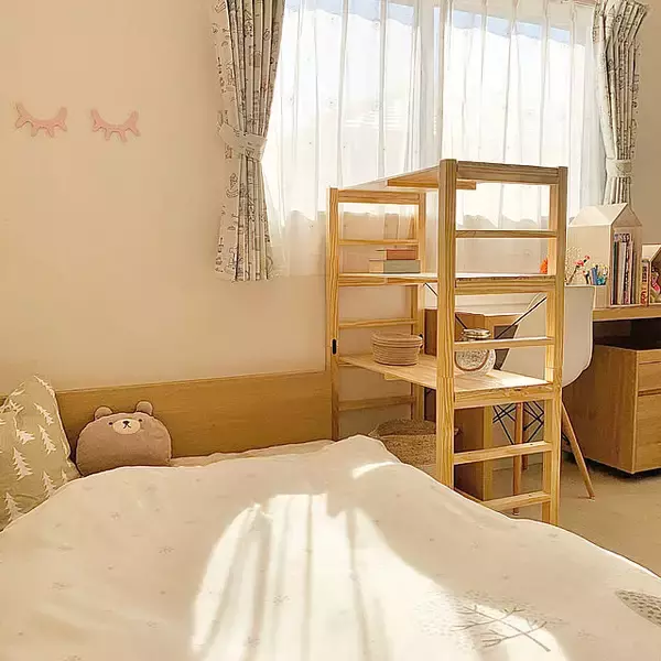 「生活ゾーンが混ざる問題を解消！暮らしに合わせて切り替えられる間仕切りのアイデア」の画像